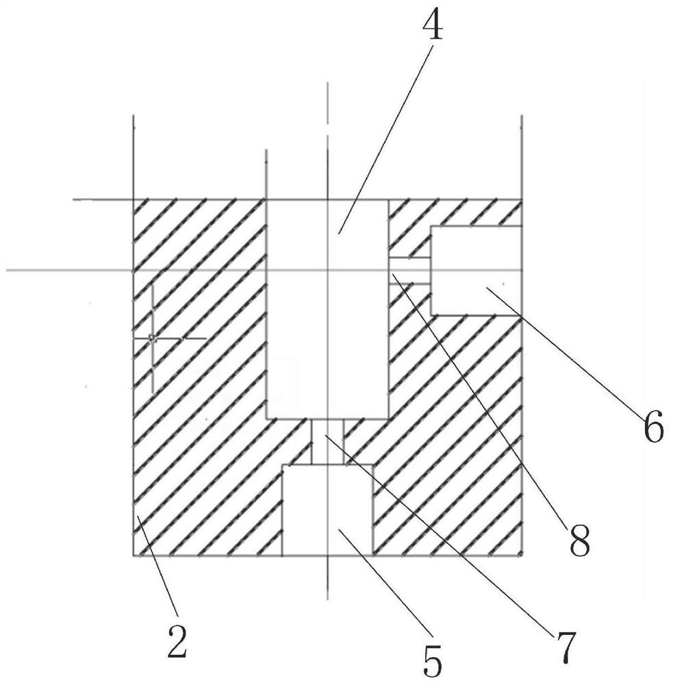 Oil outlet filter screen differential pressure high pressure control calibration device