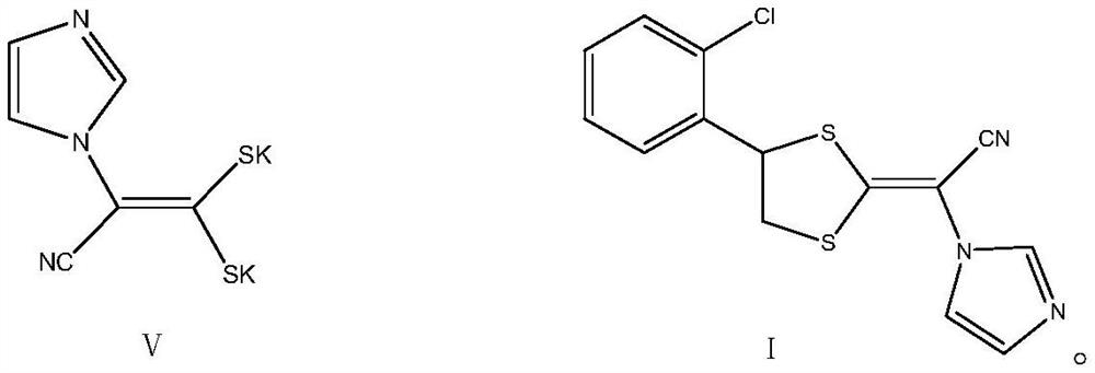 Preparation method of lanoconazole