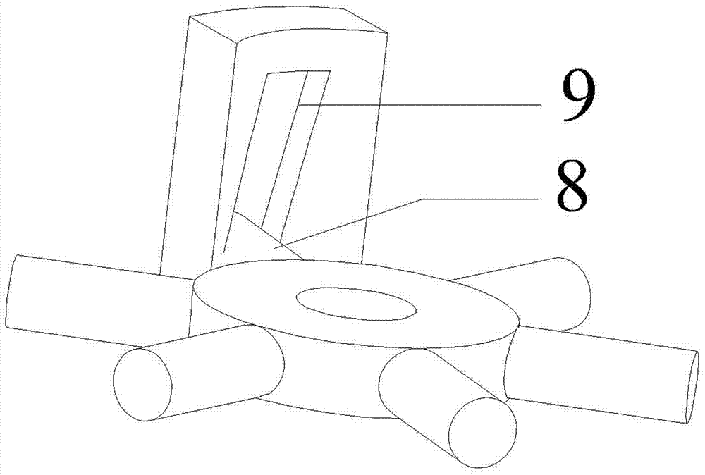 Electrode structure with rotation on-off