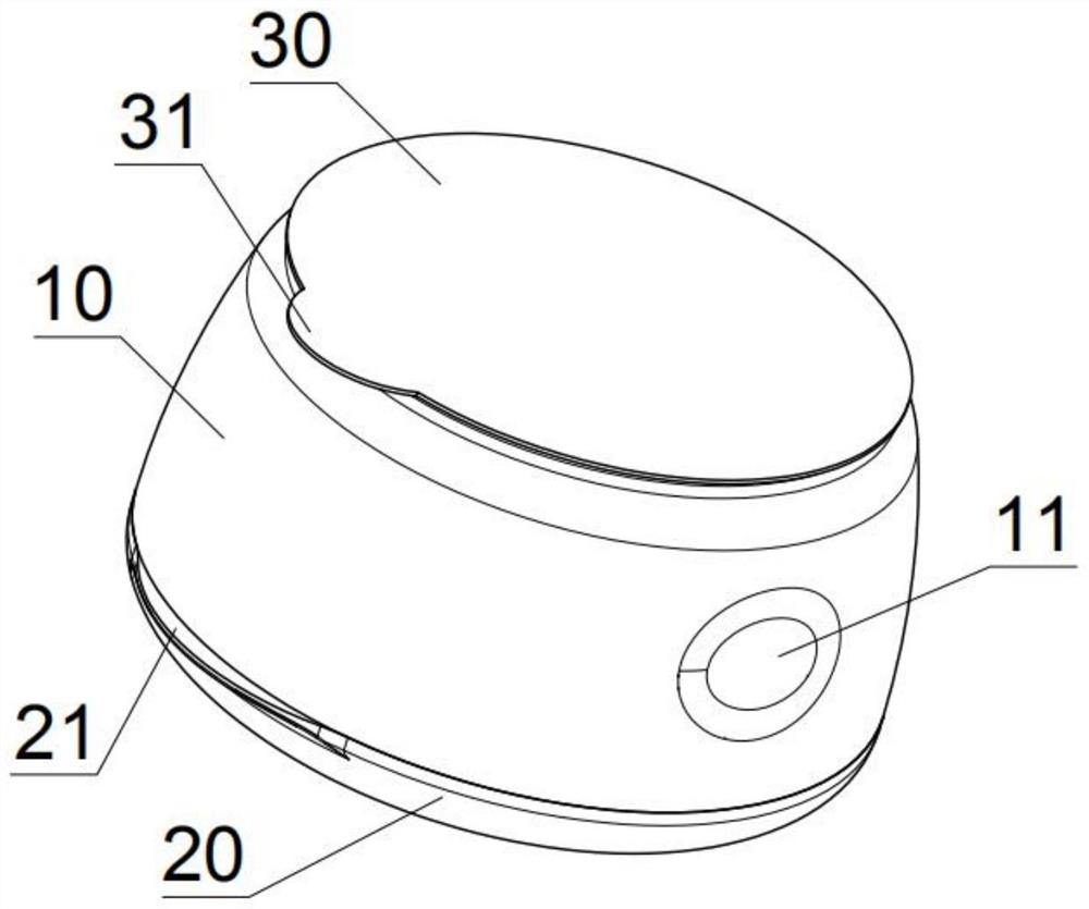 An application type subcutaneous indwelling needle