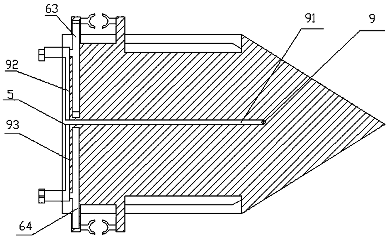 Modernized boat type rice planting agricultural machine