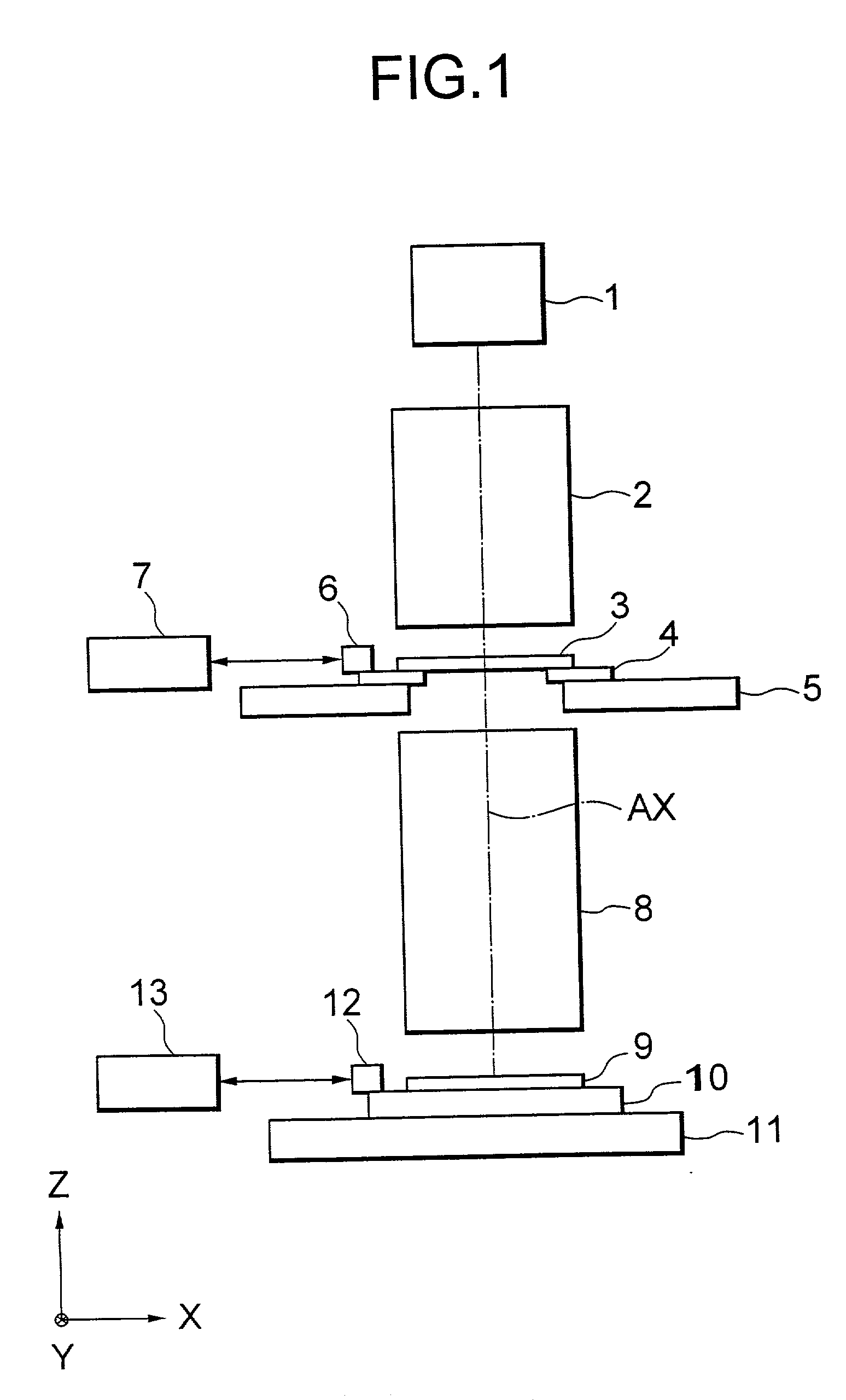 Catadioptric imaging system and a projection exposure apparatus provided with said imaging system