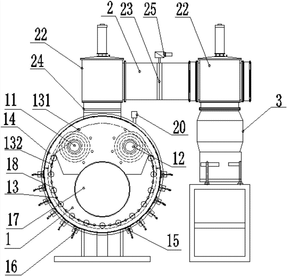 Strip vacuum plasma film-plating system