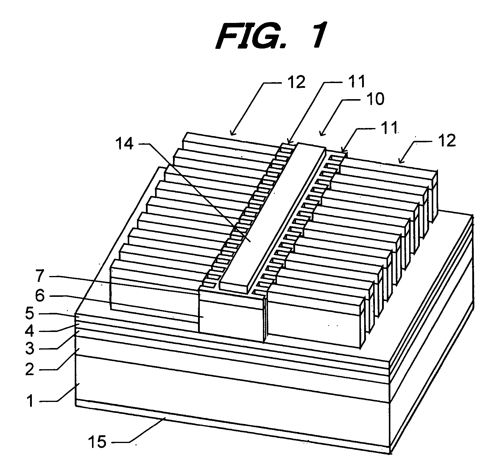 Optical device coupling light propagating in optical waveguide with diffraction grating