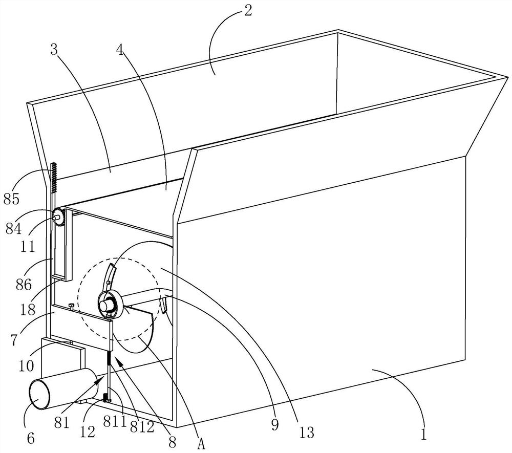 Aerated block cutting waste recycling system