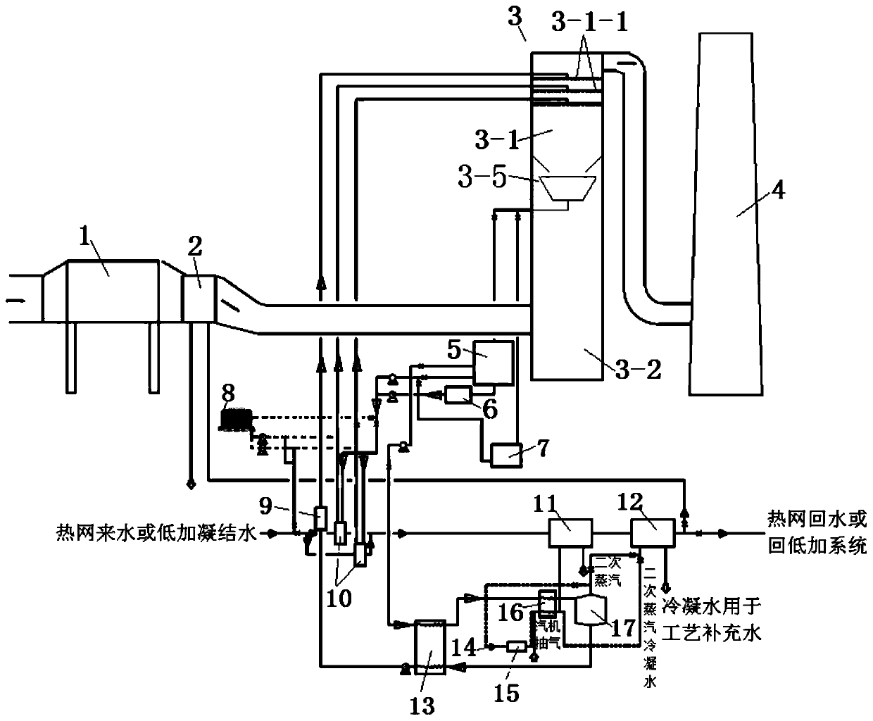 Single-tower desulfurization white removal device