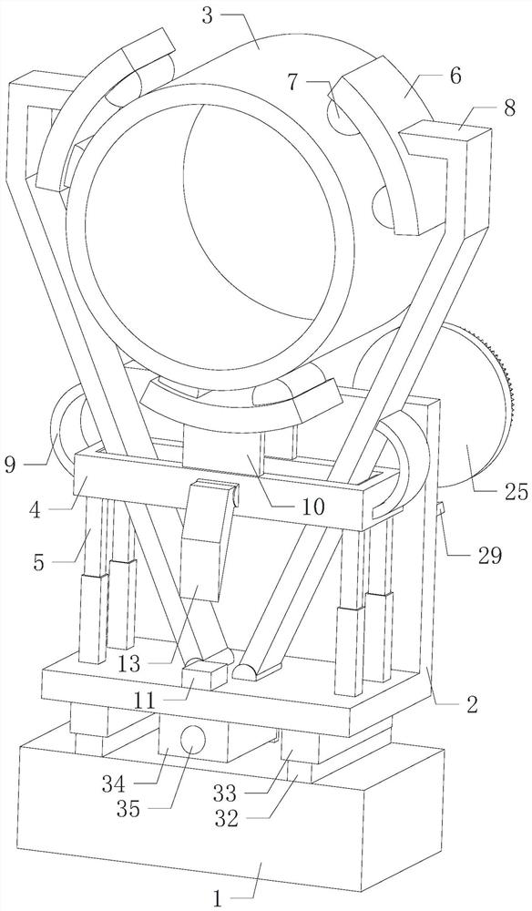 Power tower pipe butt joint equipment