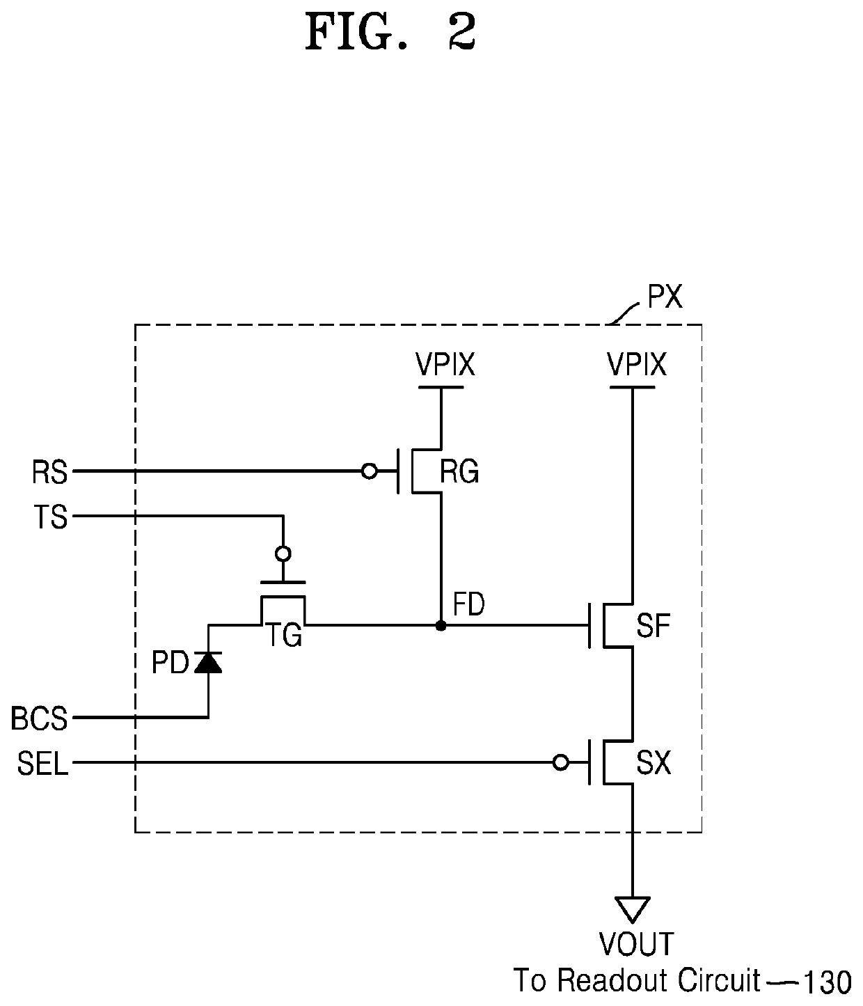 Image sensor, a pixel and an operating method of the image sensor