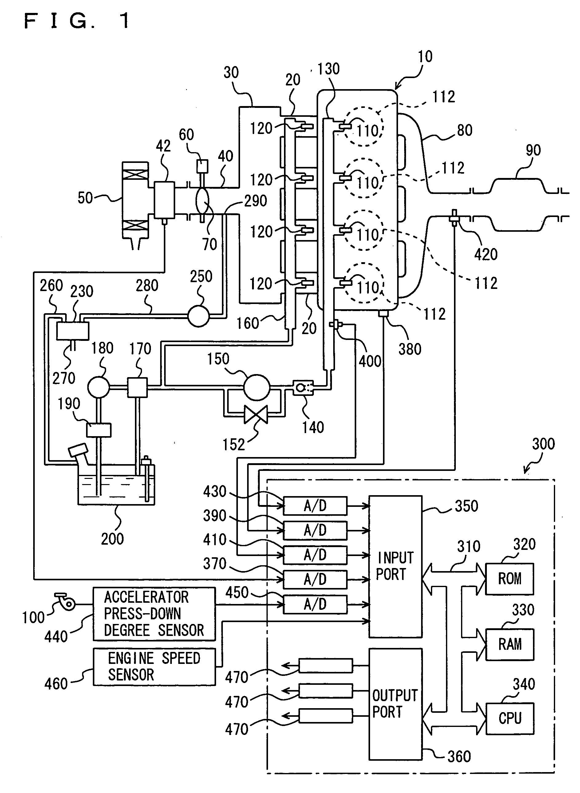 Control device of internal combustion engine