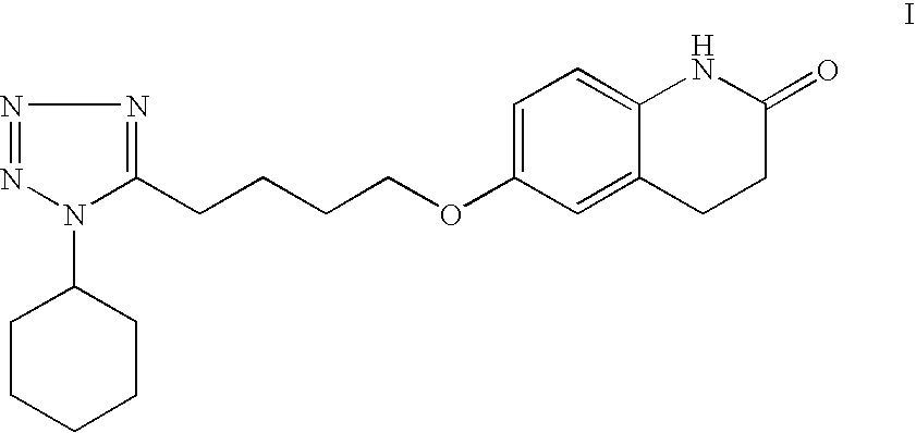 Modified release cilostazol compositions