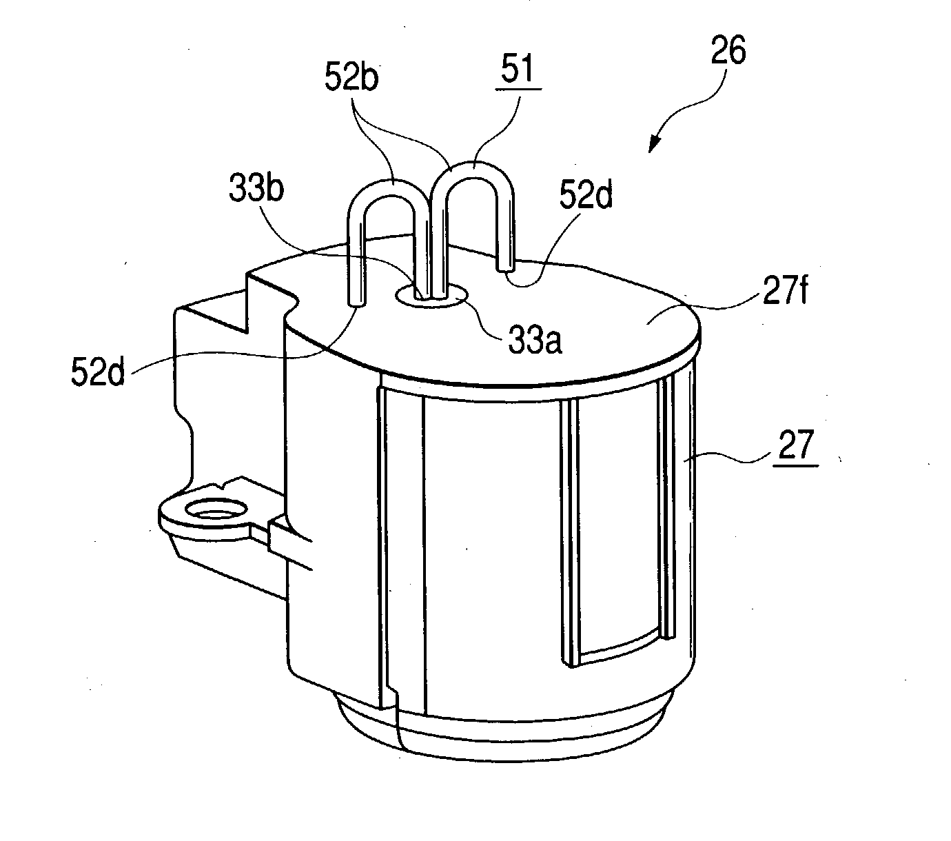 Brush support jig used in mounting a brush assembly of a rotary electric machine, and method of mounting the brush assembly using the brush support jig