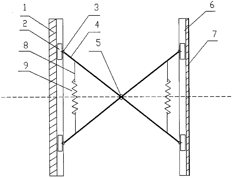 Collision buffer device for large marine structures