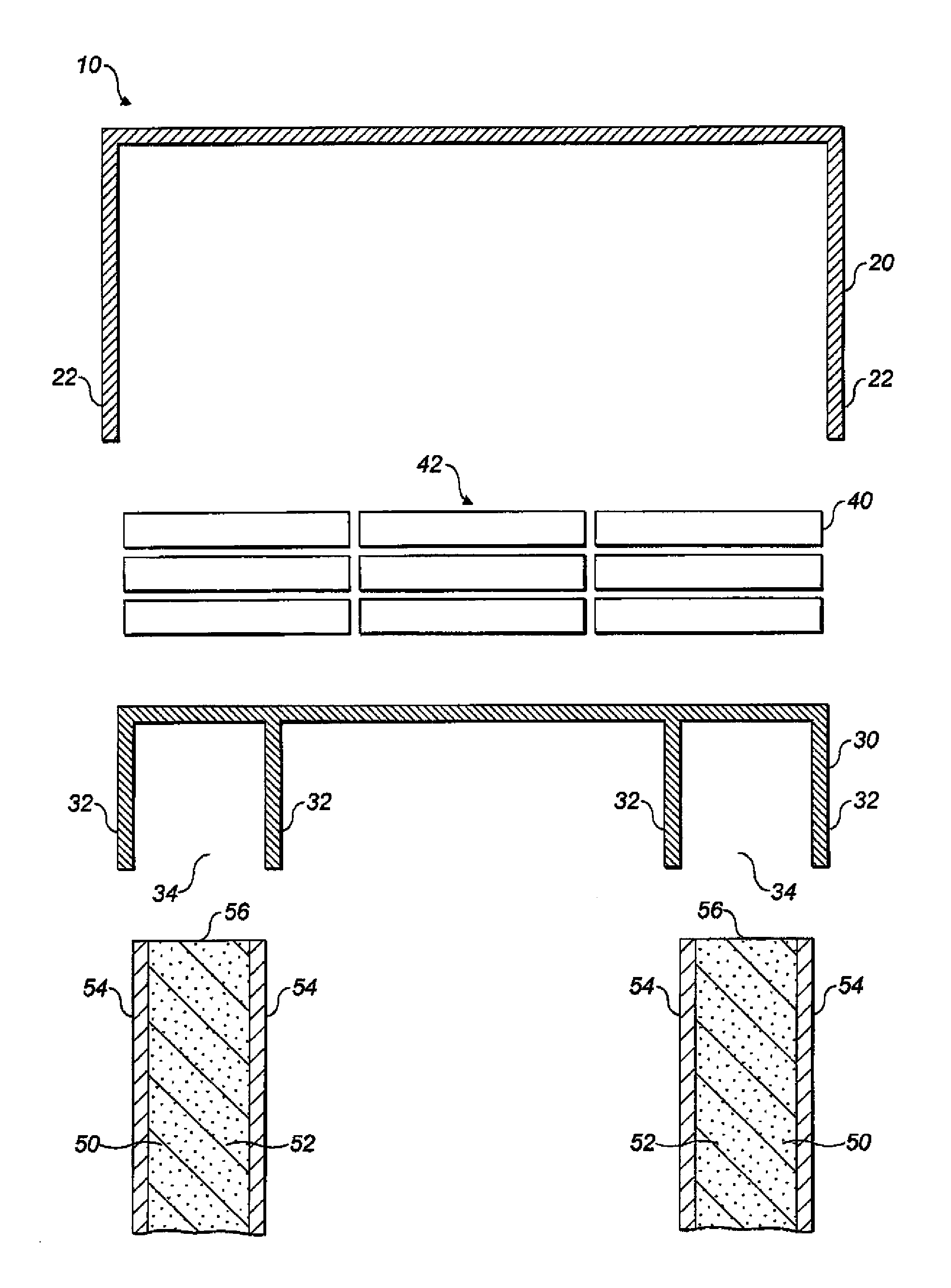 Modular structural composite beam