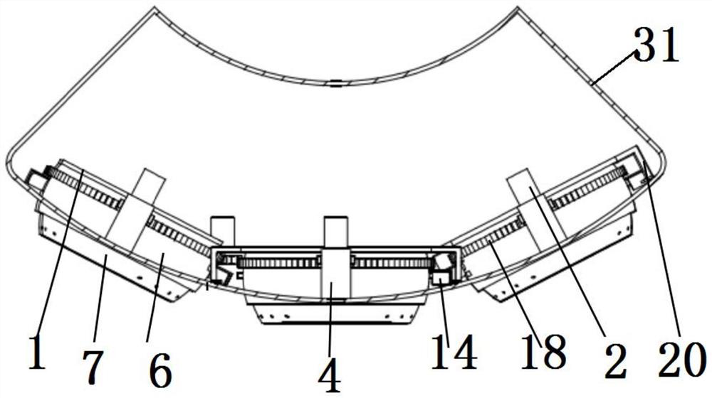 Air conditioner air supply device