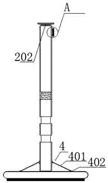 Stable retractable rail