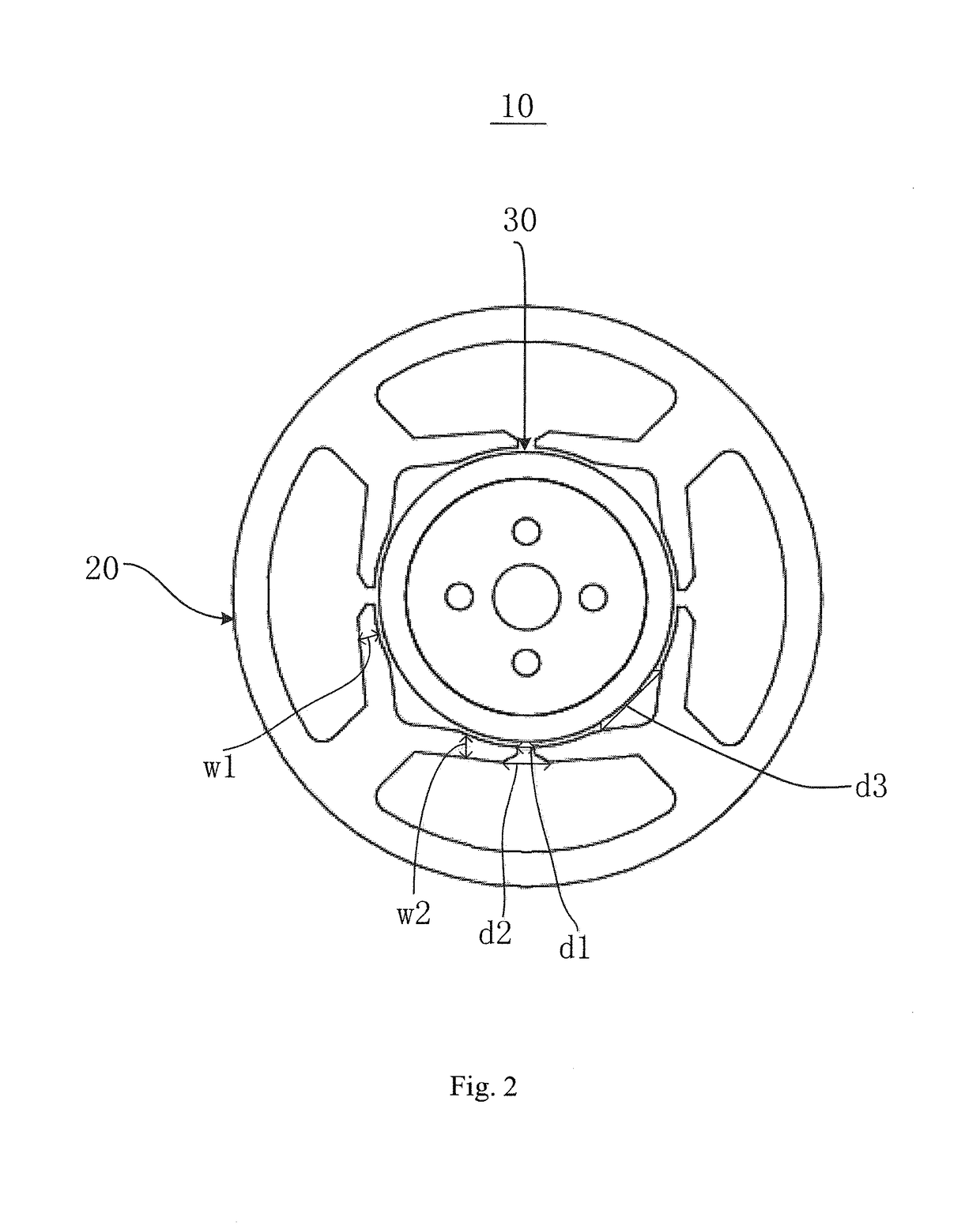 Single phase brushless motor and power tool utilizing same