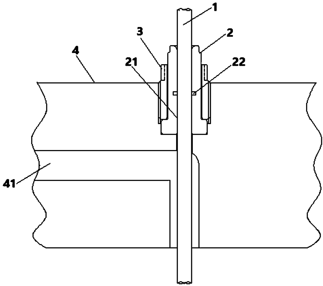 Valve needle guiding sleeve assembly and hot channel system therewith