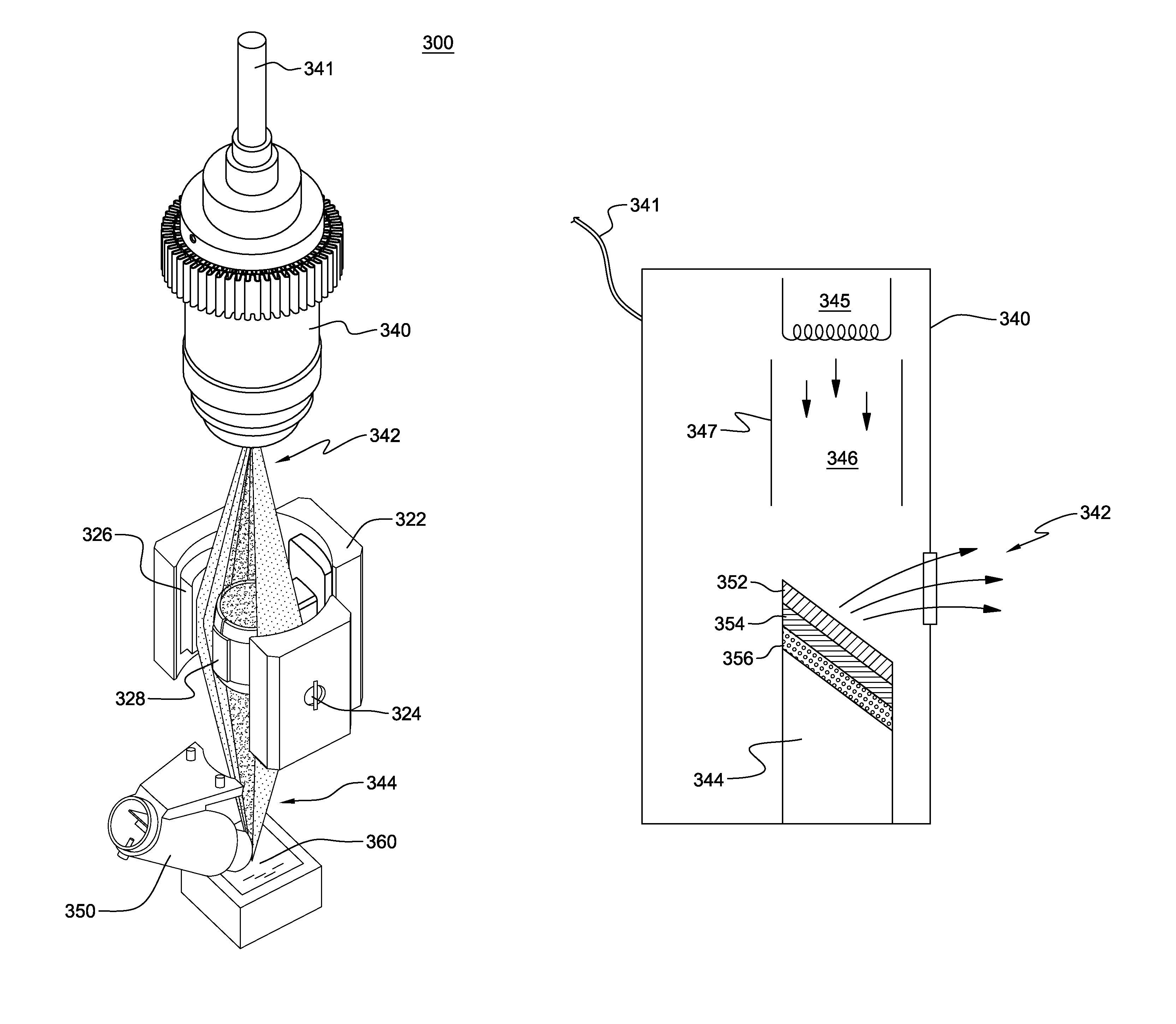 X-ray analyzer having multiple excitation energy bands produced using multi-material x-ray tube anodes and monochromating optics