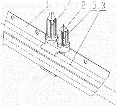 Device and method for conveying bobbins