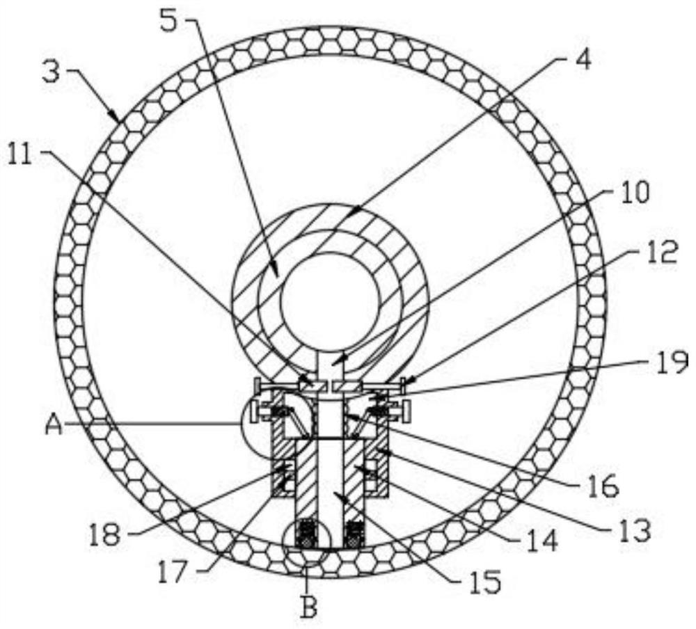 Roller type textile printing device