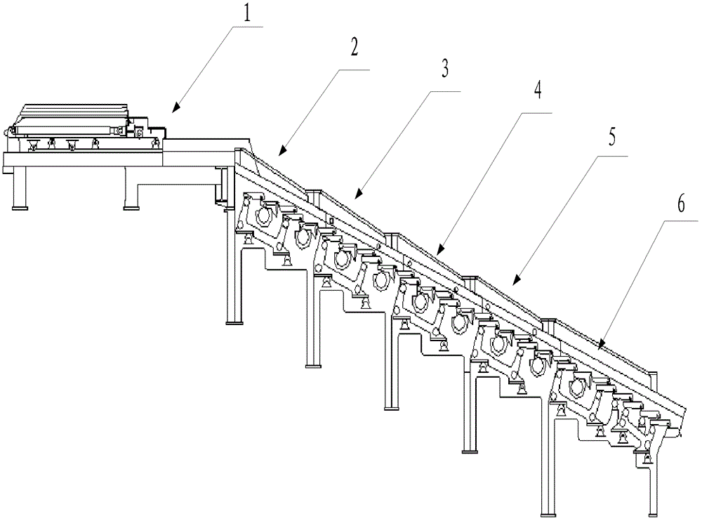 Multistage hydraulic mechanical garbage incinerator