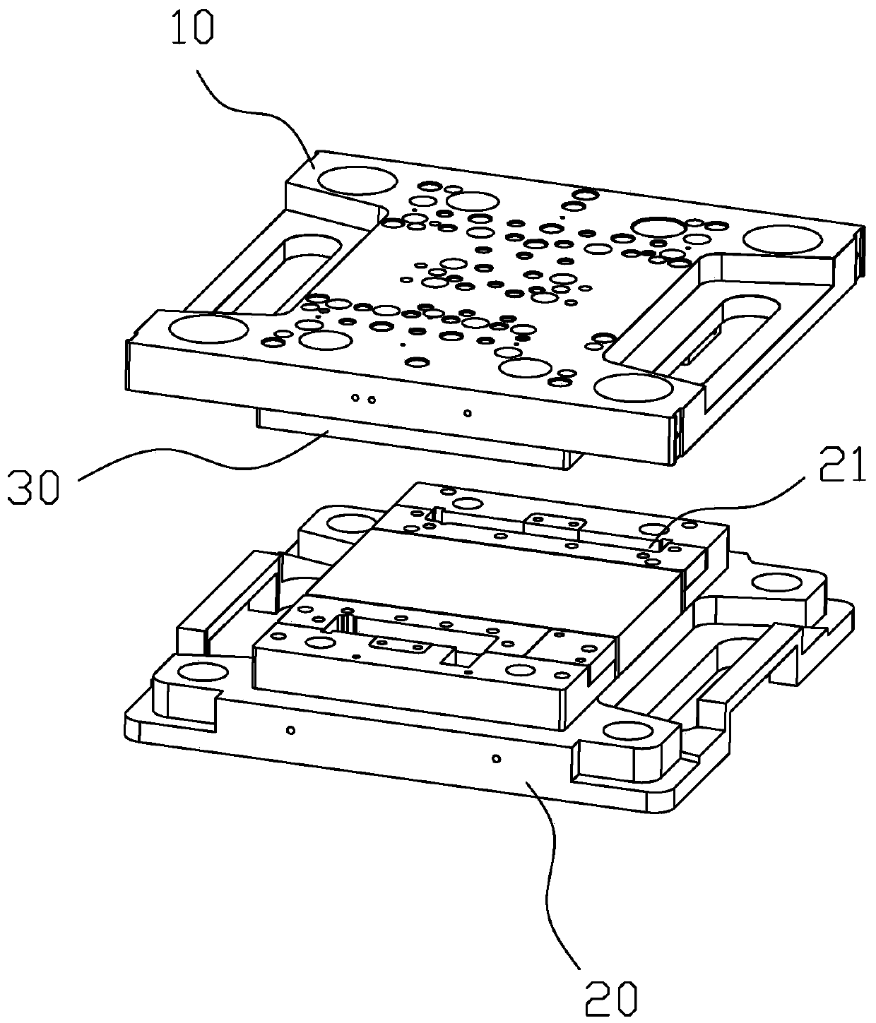 Lithium battery positive and negative materials ceramic cutting die