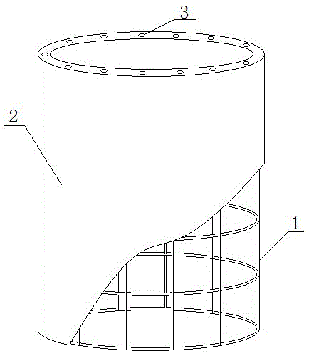 Permeable hydraulic tunnel lining and manufacturing method