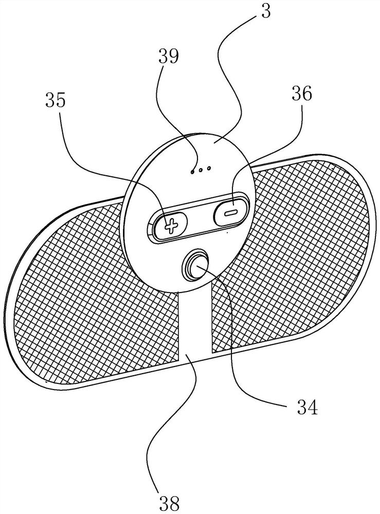 Portable nerve and muscle low-frequency electrical stimulator