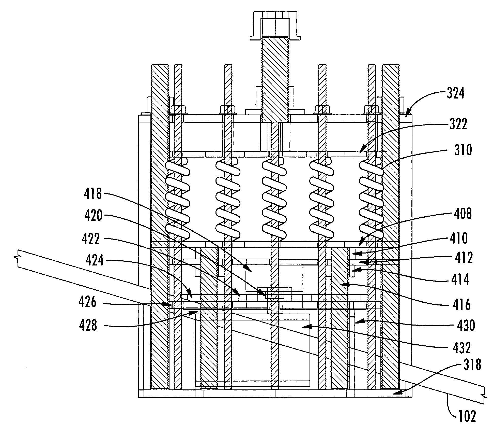 Vessel hull transducer modular mounting system