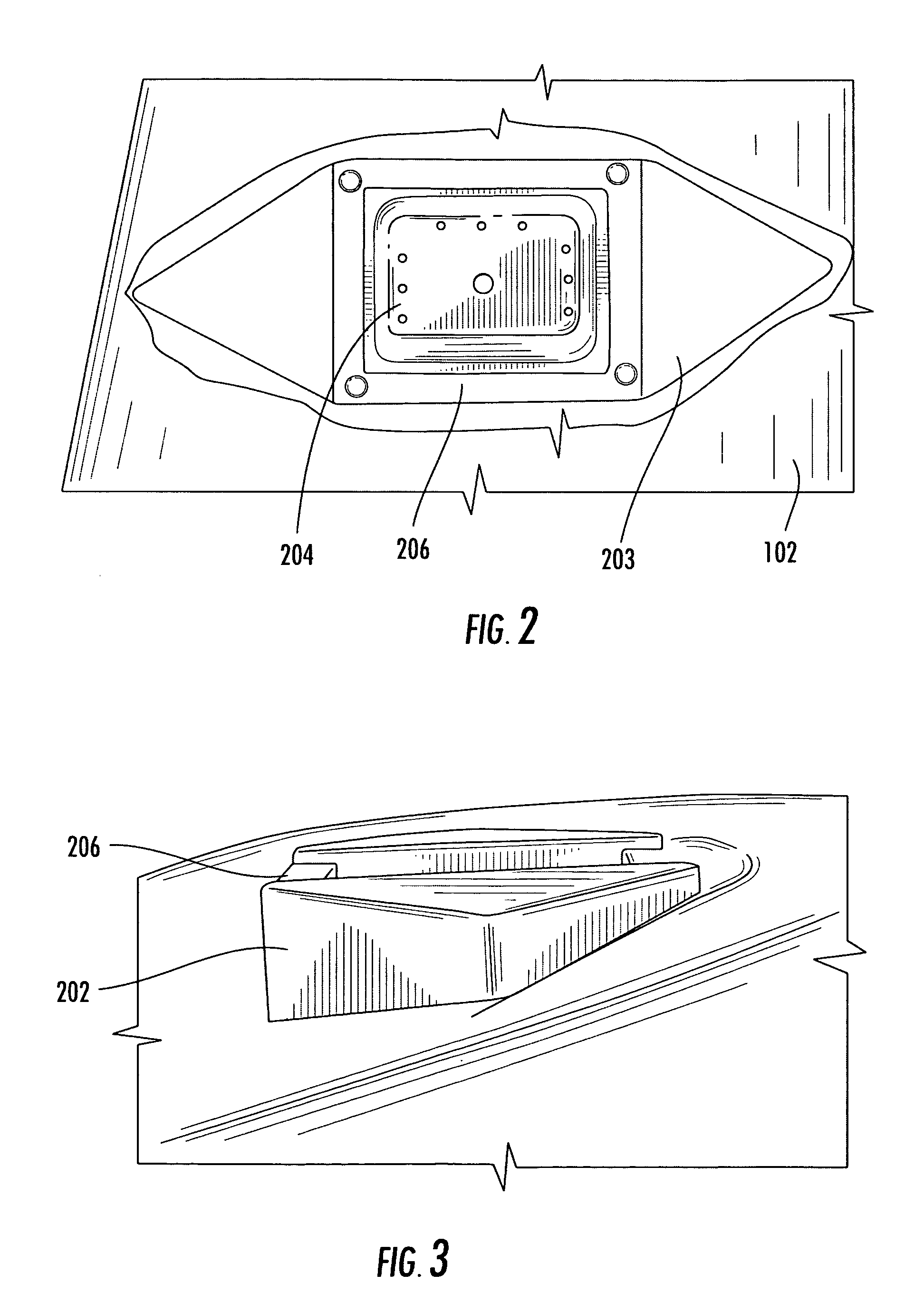 Vessel hull transducer modular mounting system