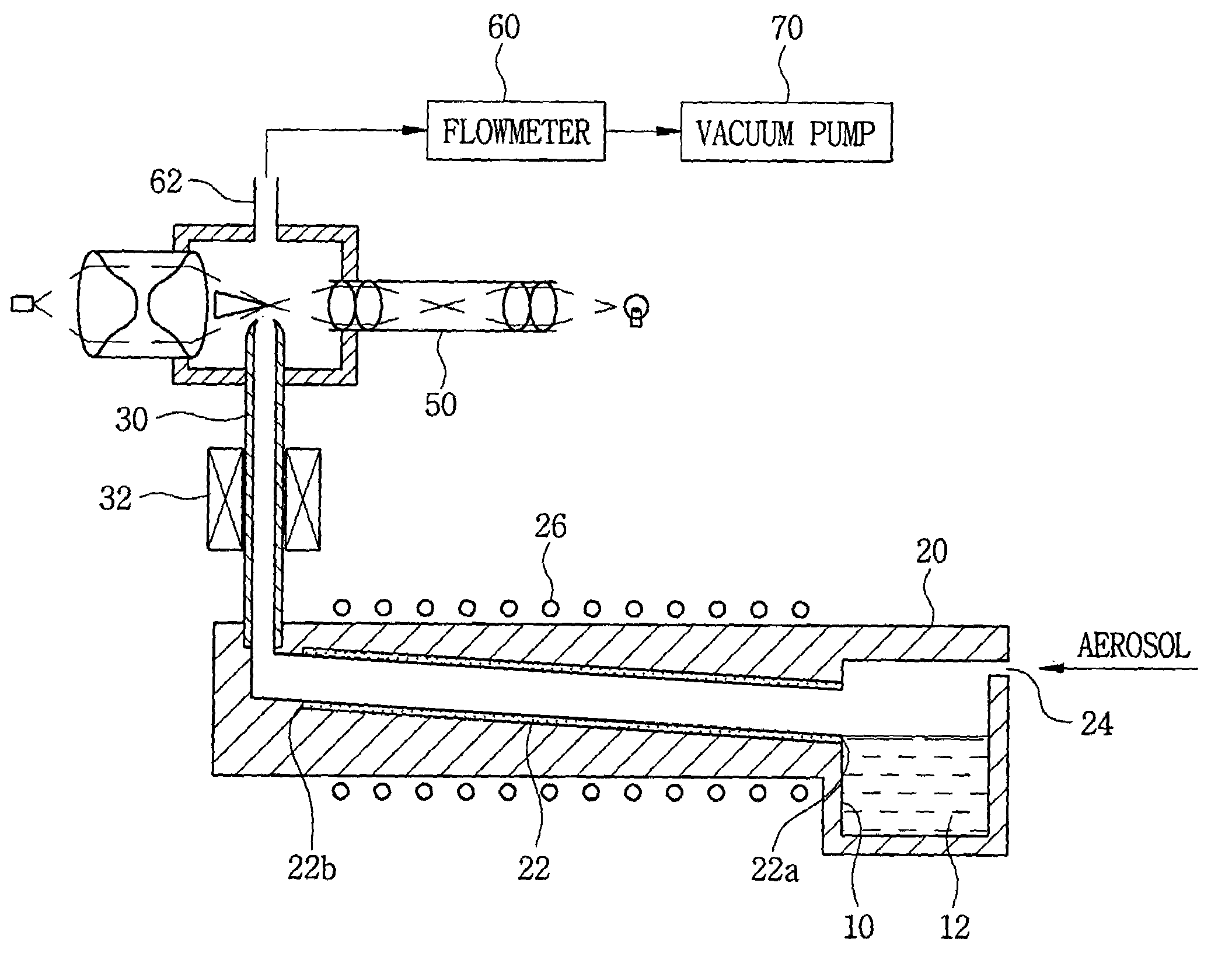 Condensation particle counter