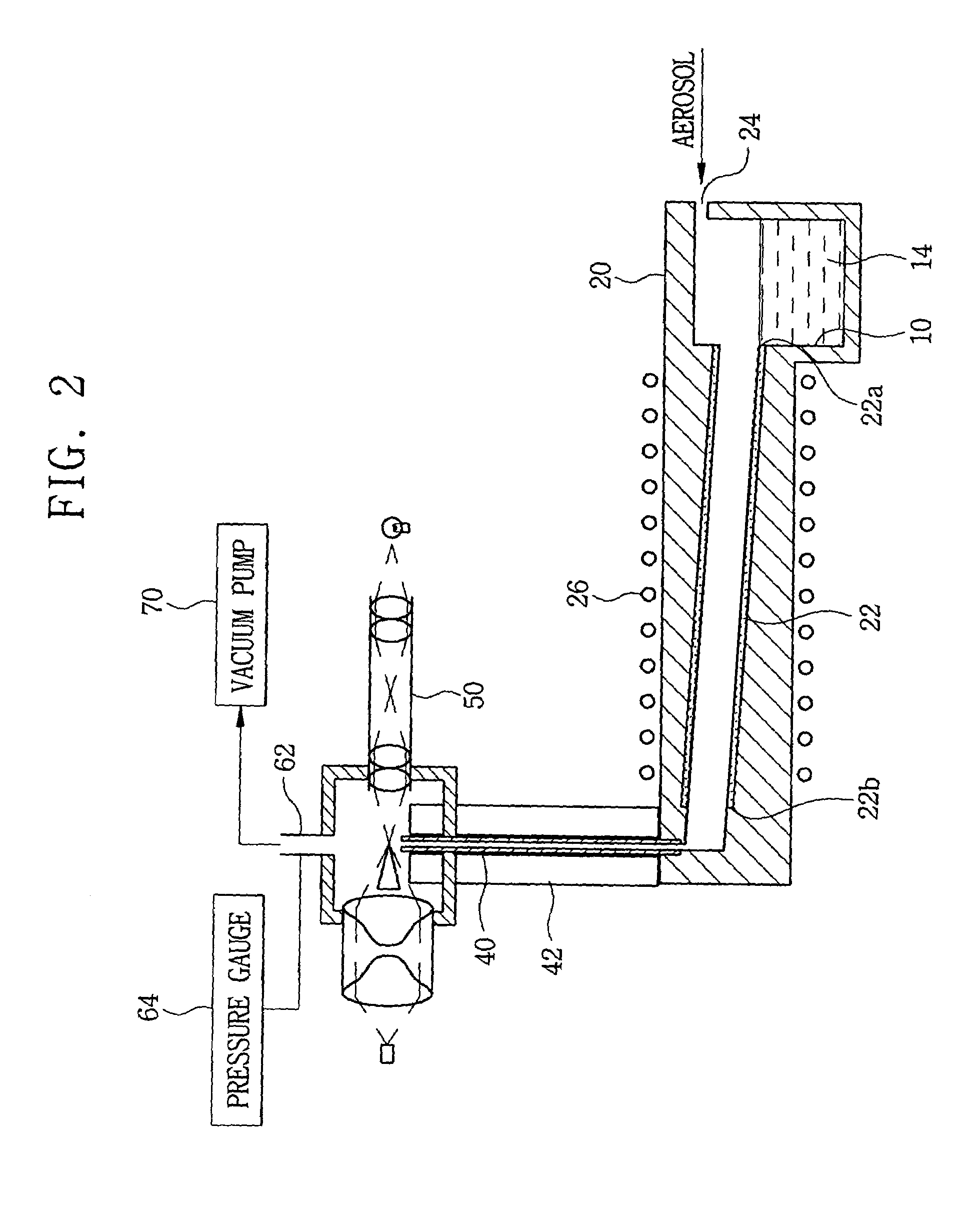 Condensation particle counter