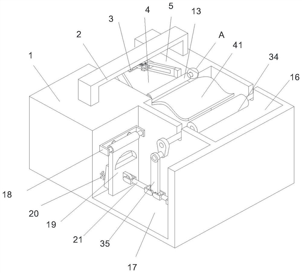 Tailoring and storing equipment for elastic linen-like polyester-viscose fabric with high verticality