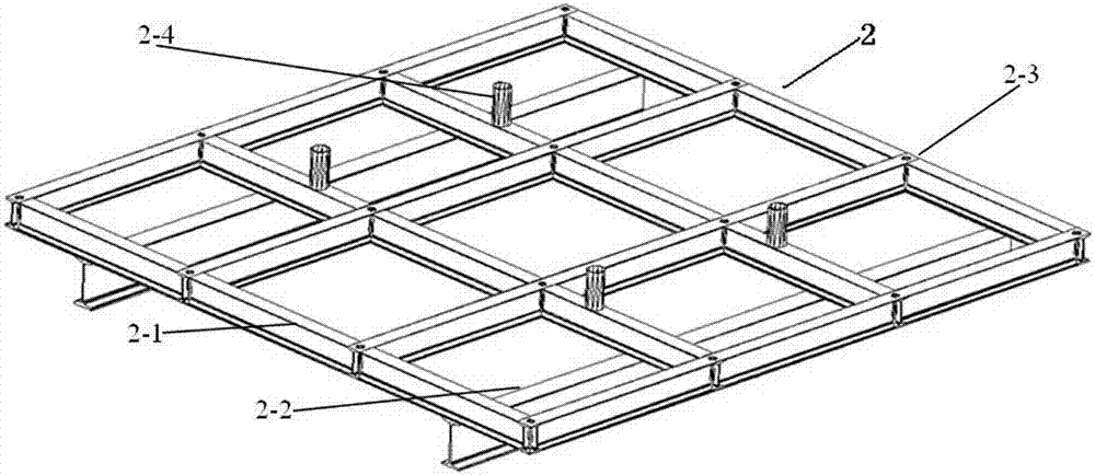 Special lifting appliance for dual-I-shaped water-permeable framework