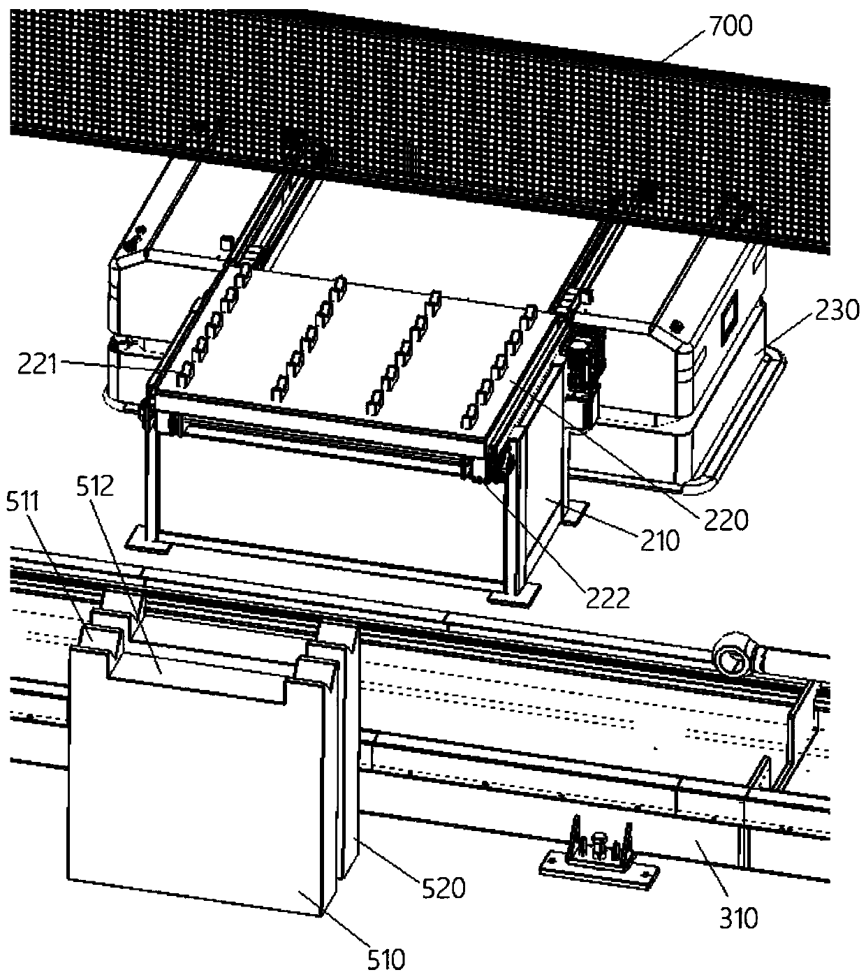 Plated piston rod assembly polishing processing device and processing method thereof