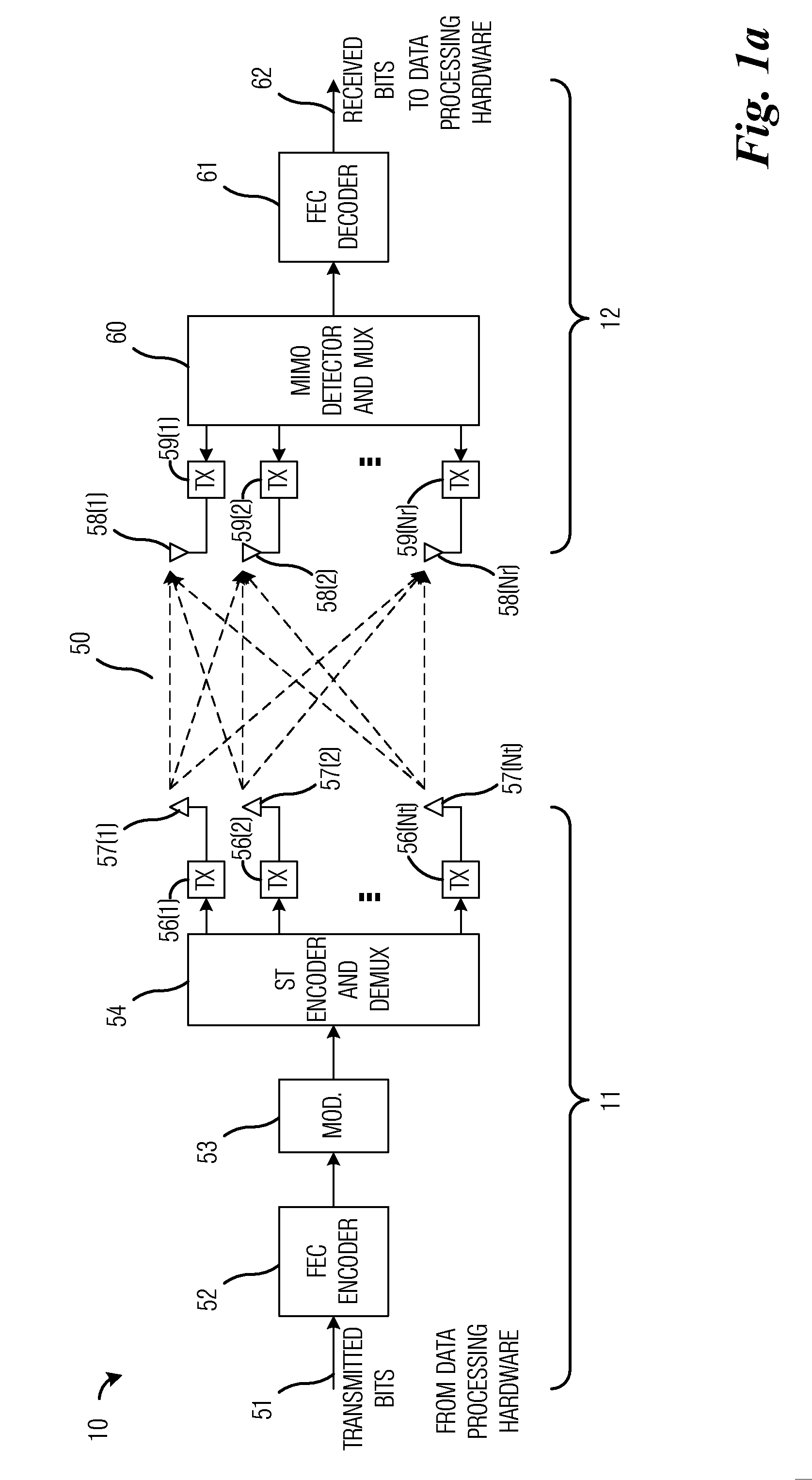 System and Method for Multiple Input, Multiple Output (MIMO) Communications