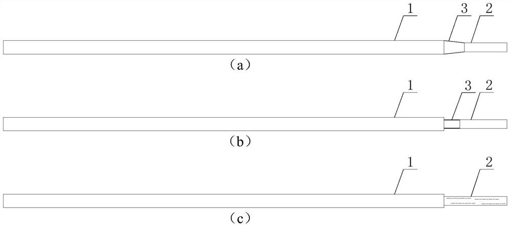 Device and stripping method for stripping polyimide copper-clad wire coating layer