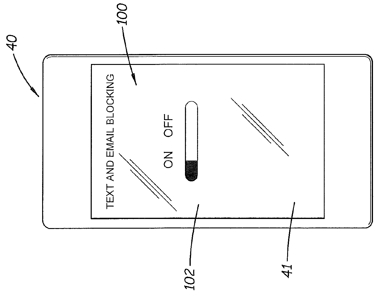 Driver electronic device automatic deactivation system and method