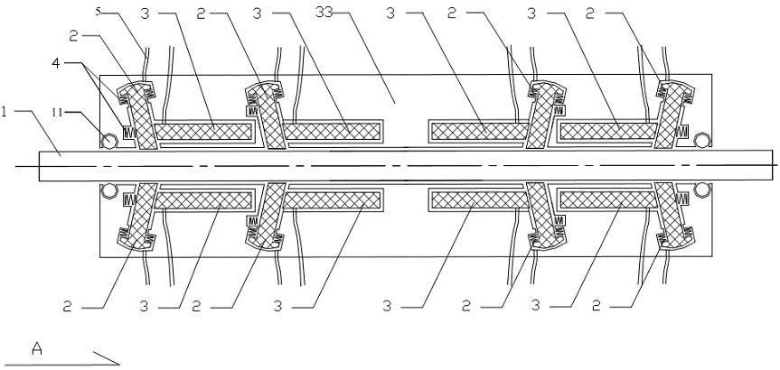 Ultrasonic linear motor with hydraulic displacement amplification mechanism and operating method thereof