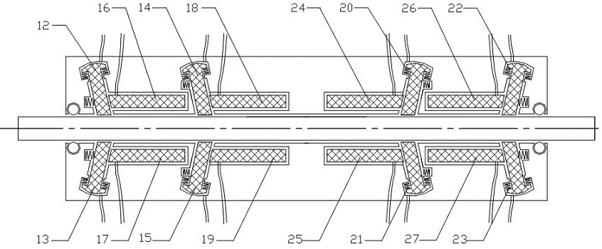 Ultrasonic linear motor with hydraulic displacement amplification mechanism and operating method thereof