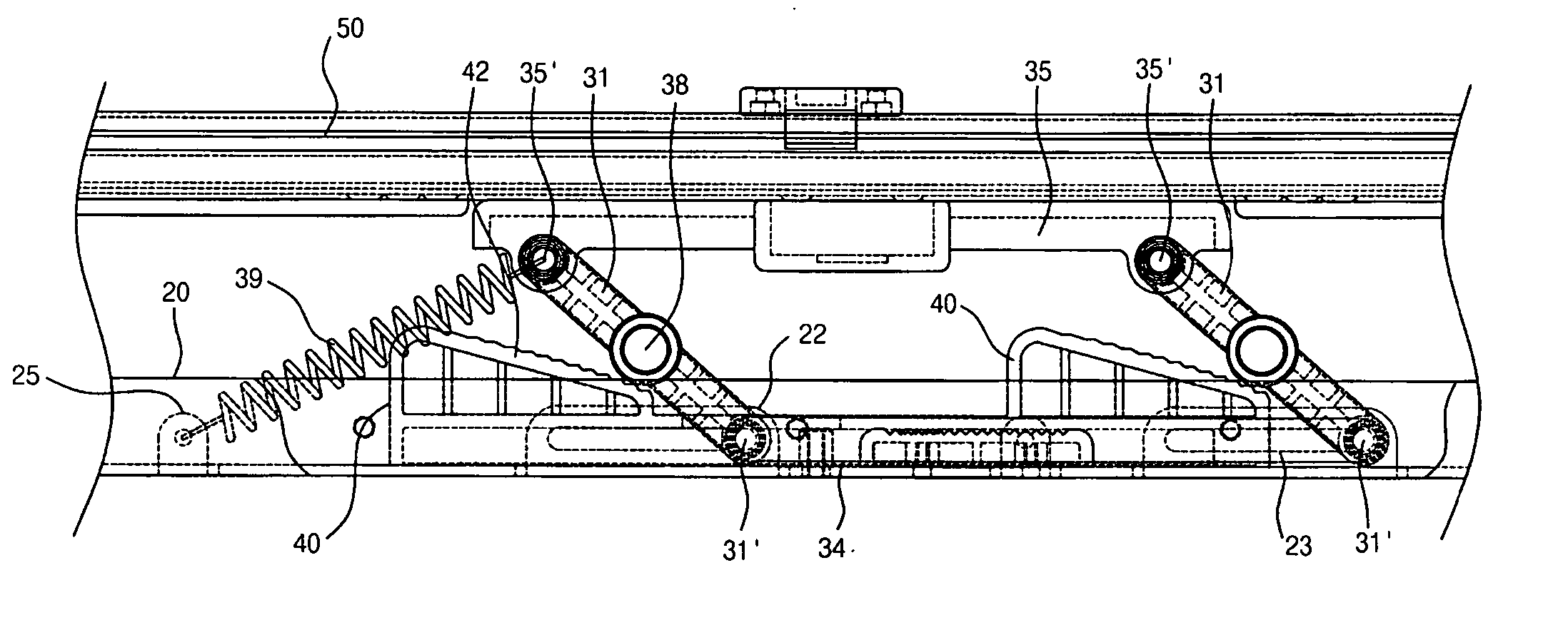 Media support apparatus for media cassette of automatic media dispenser