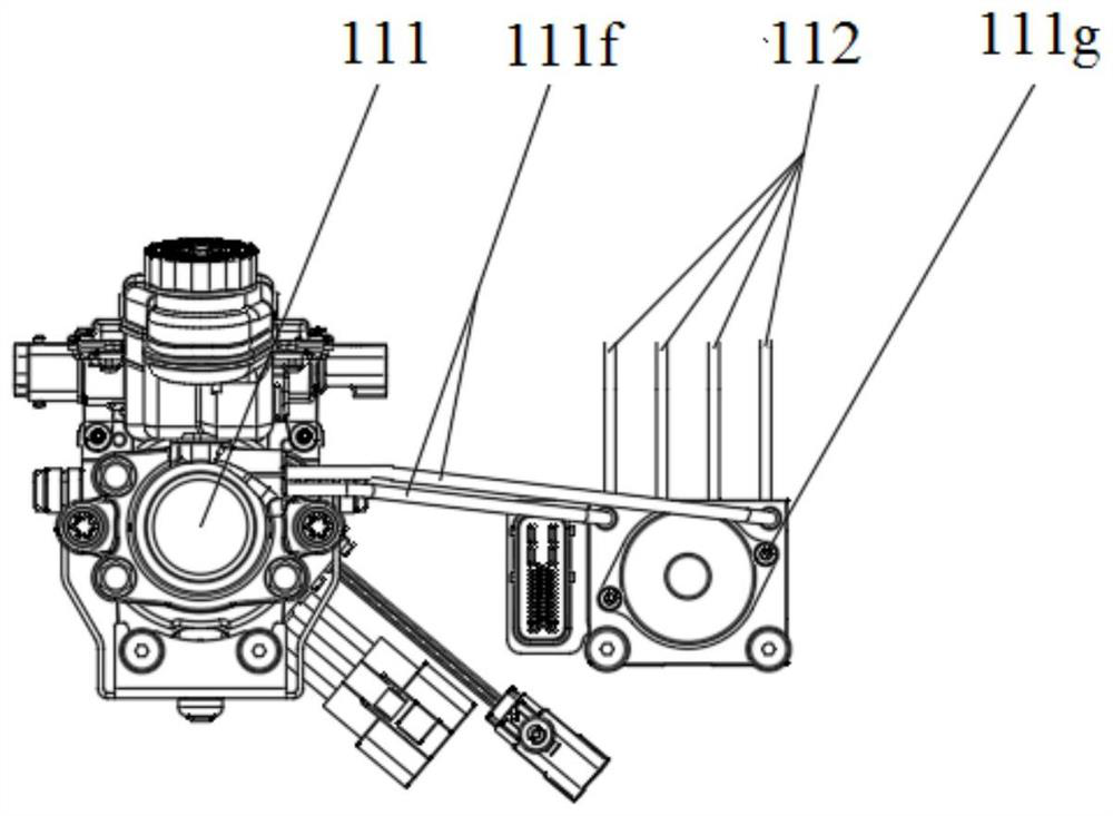 Unmanned vehicle braking system