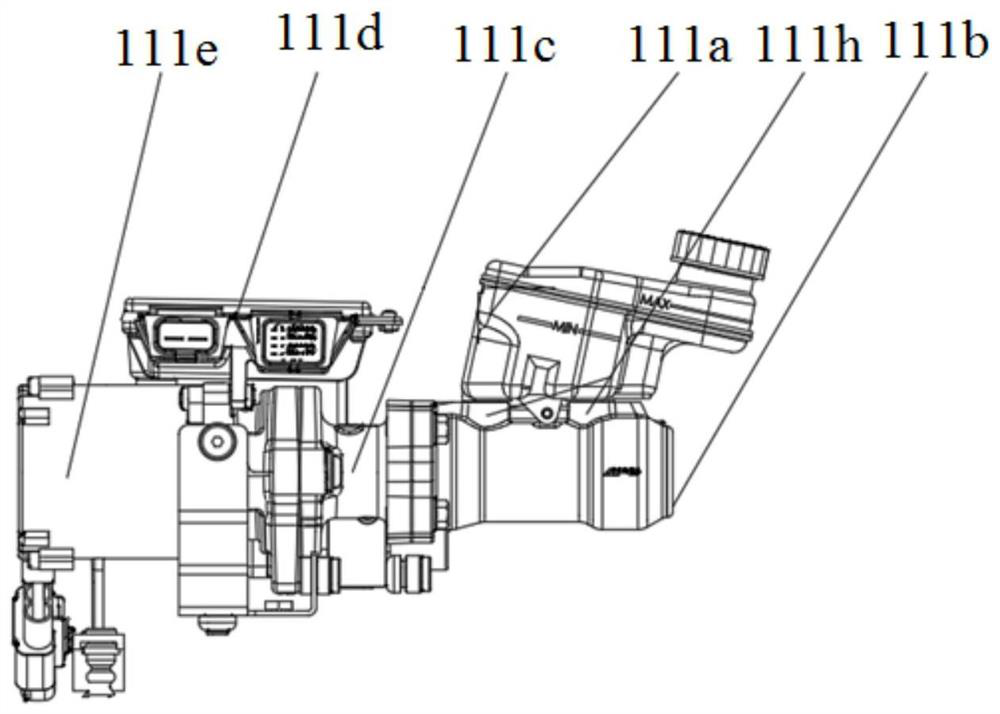 Unmanned vehicle braking system