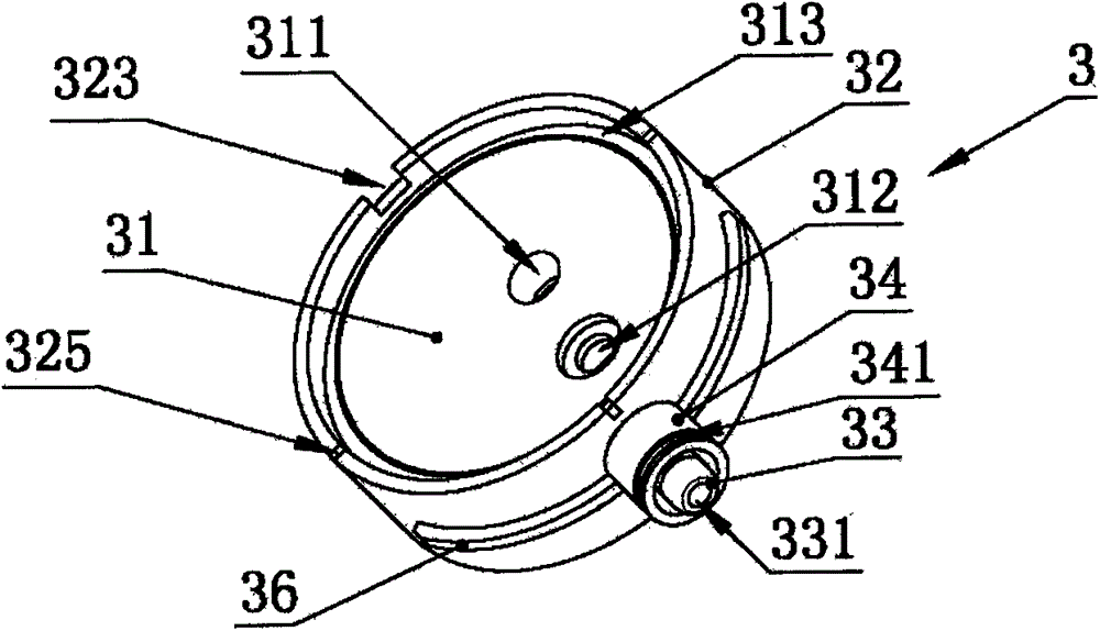 Double cavity type piezoelectric micropump