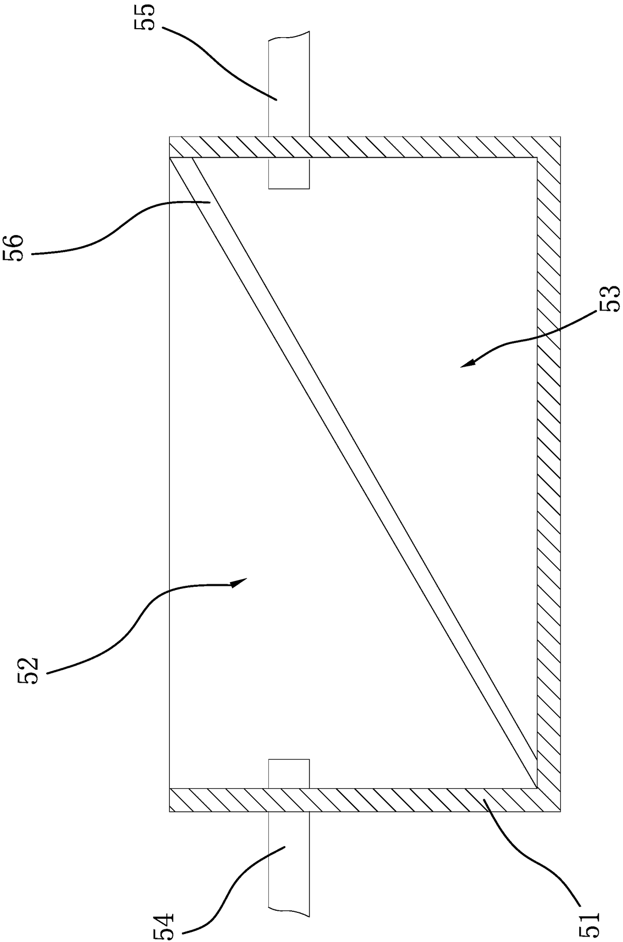 System used for processing domestic sewage with ecological technology