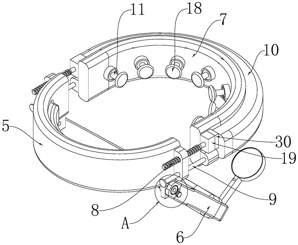 Head positioning equipment for ear-nose-throat detection and use method thereof