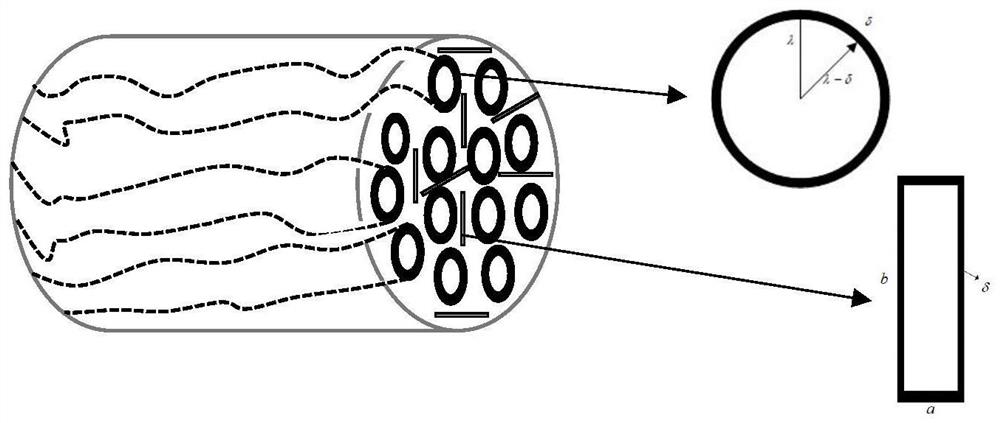 Method for calculating permeability of matrix after acid fracturing of carbonatite