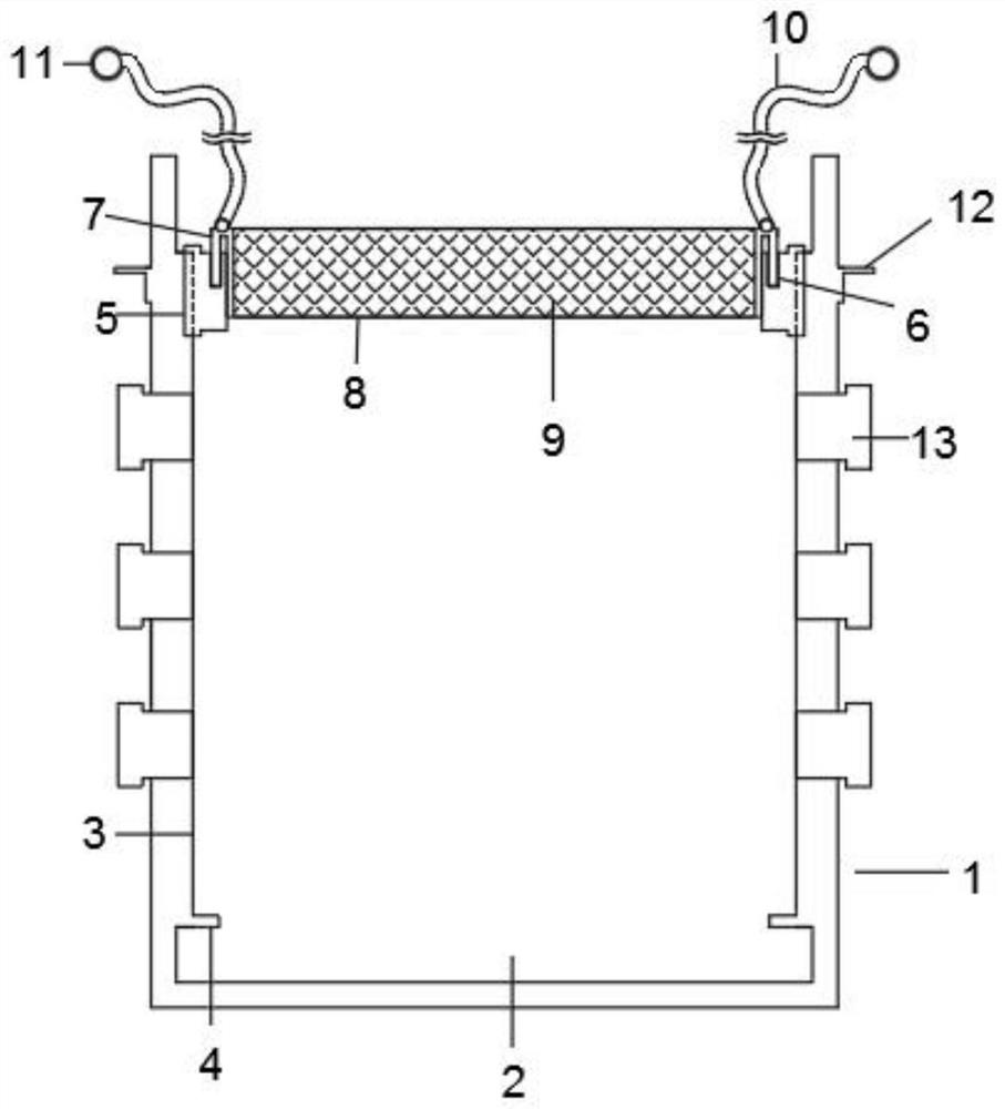 Indigo extracting device based on bluegrass and preparation process