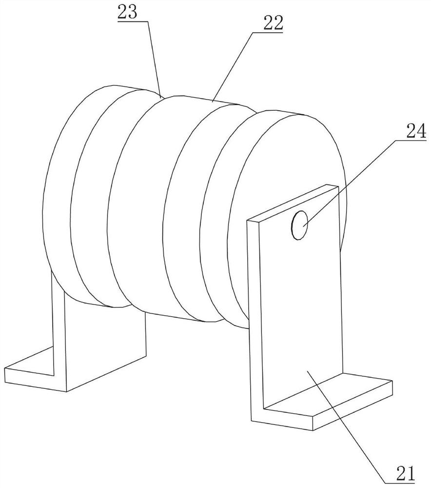 High-efficiency rubber production line capable of producing two cables at one time