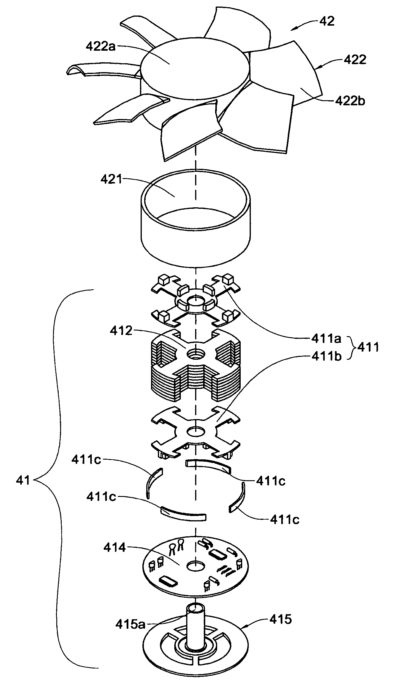 Motpor device capable of reducing cogging torque